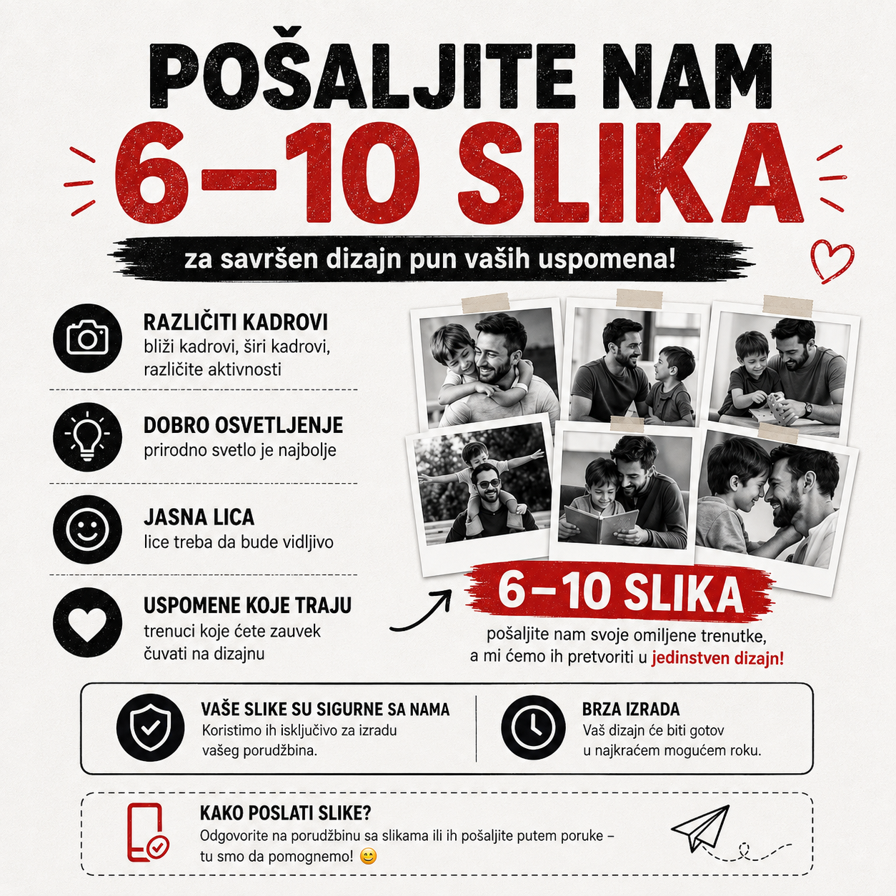 Najbolji Tata – Majica od Vaših Uspomena
