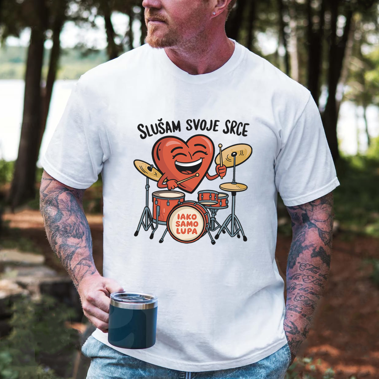 Slušam svoje srce majica