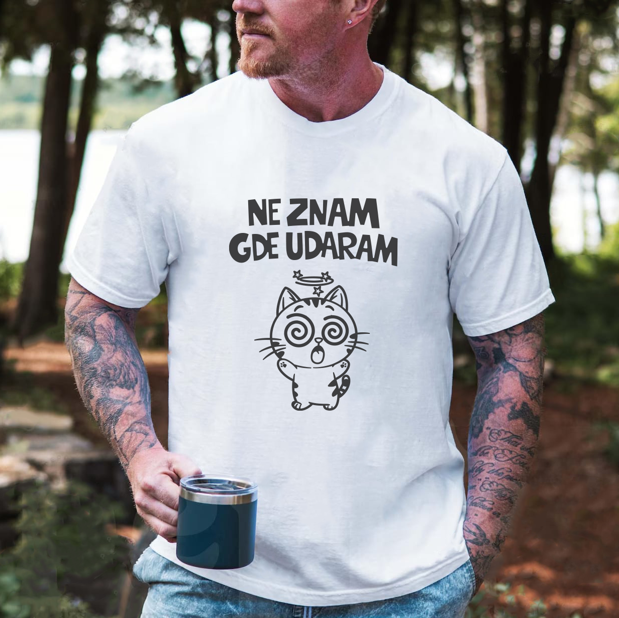 Ne znam gde udaram majica