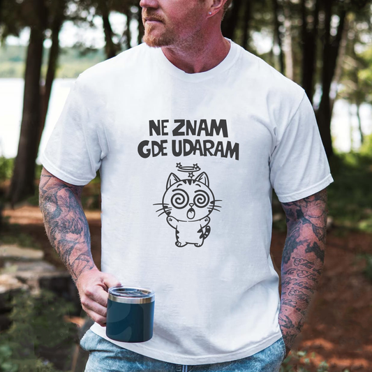 Ne znam gde udaram majica