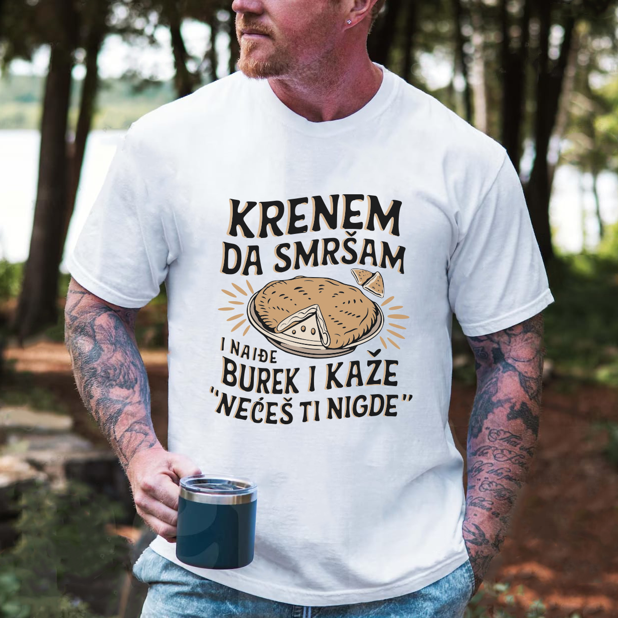Krenem da smršam majica
