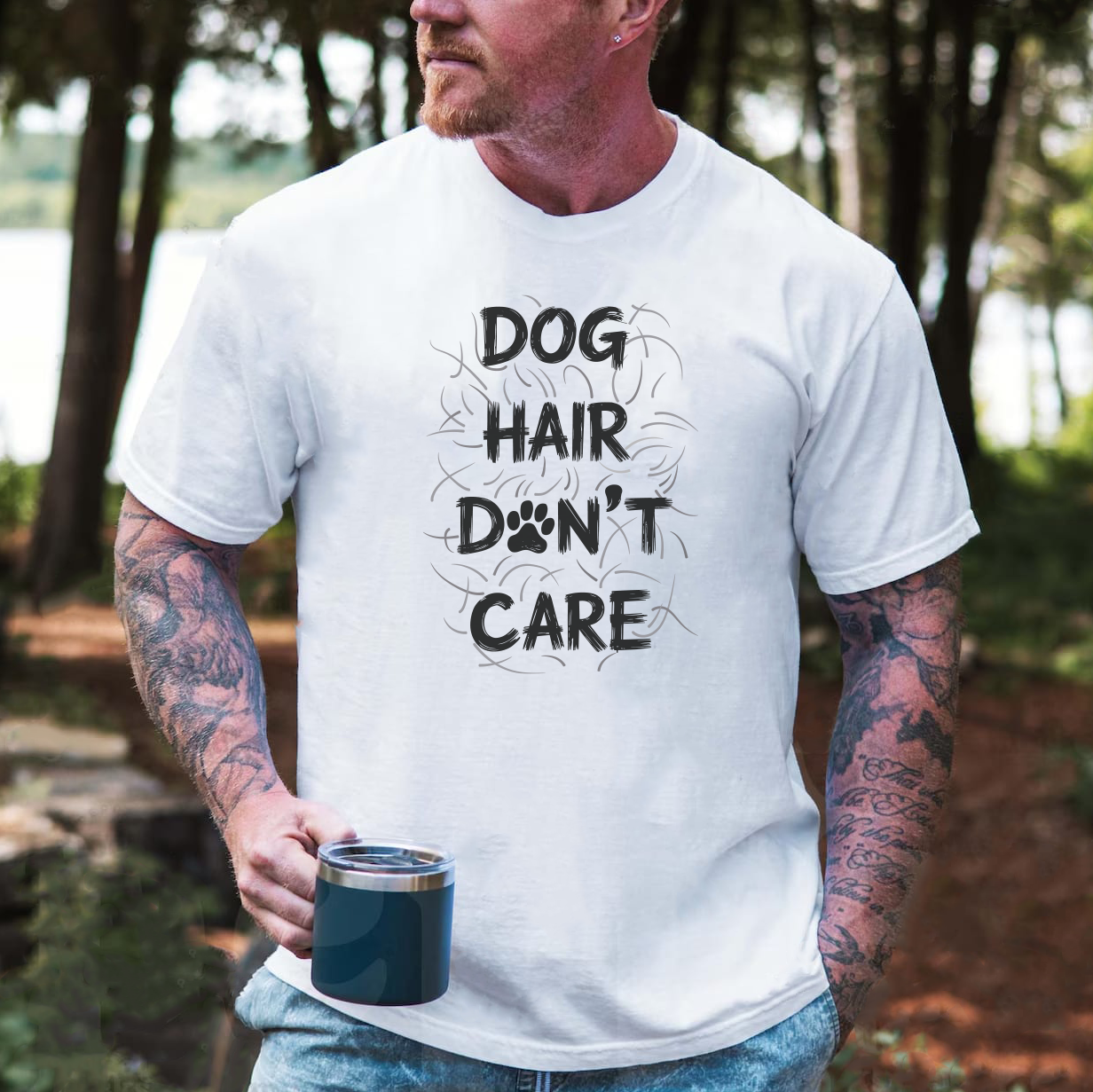 Dog hair majica