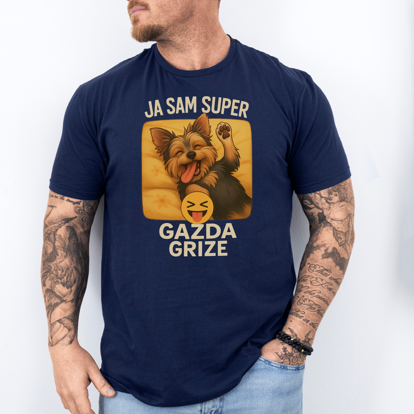 Gazdarica grize majica
