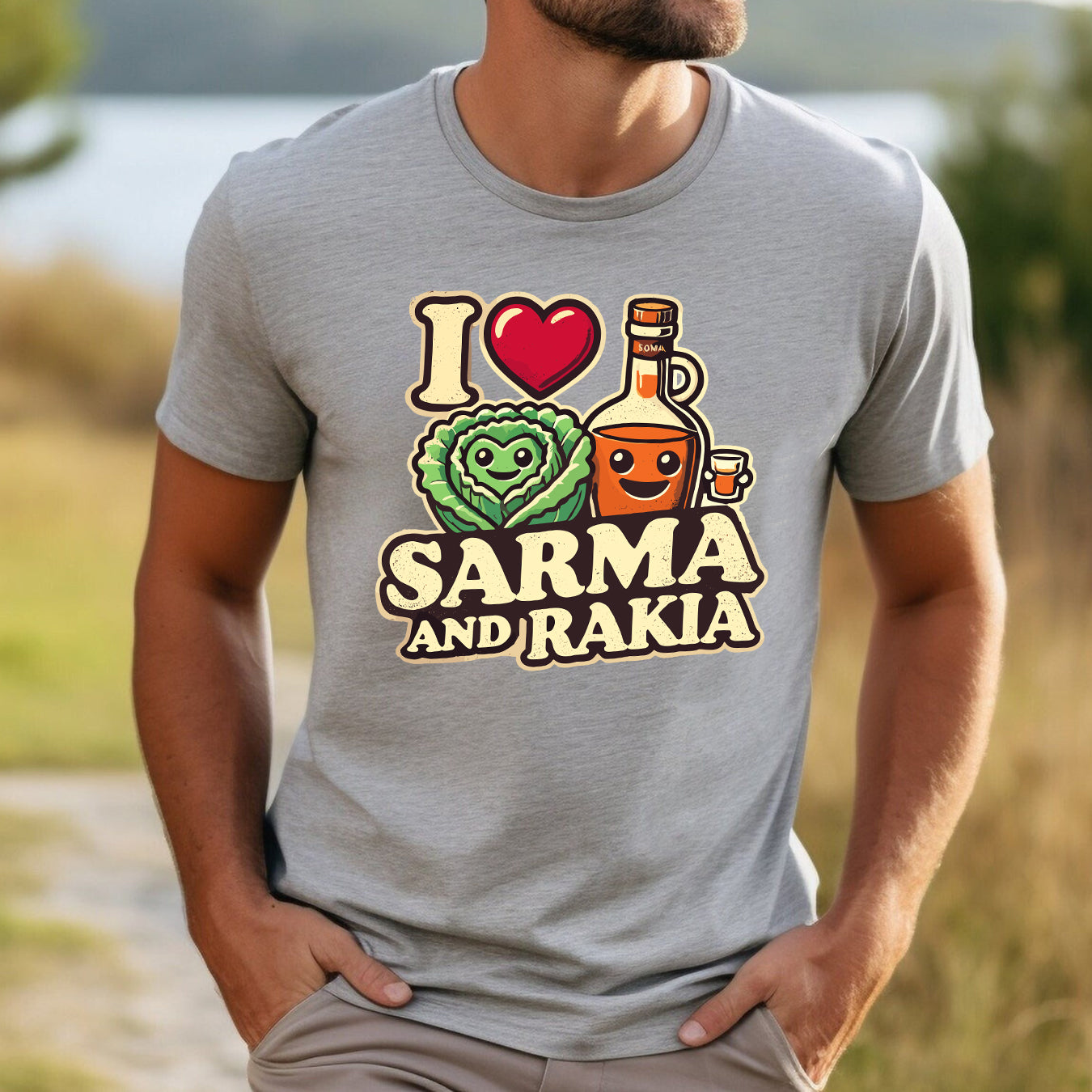Sarma and rakia majica