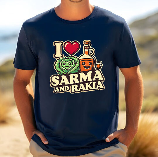 Sarma and rakia majica
