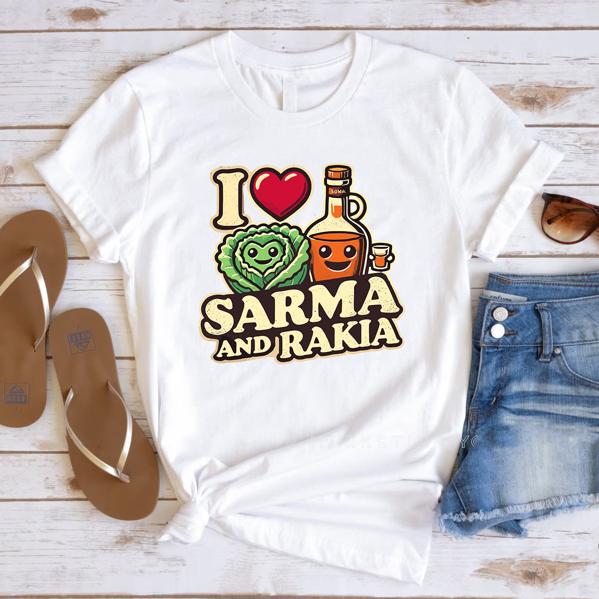Sarma and rakia majica