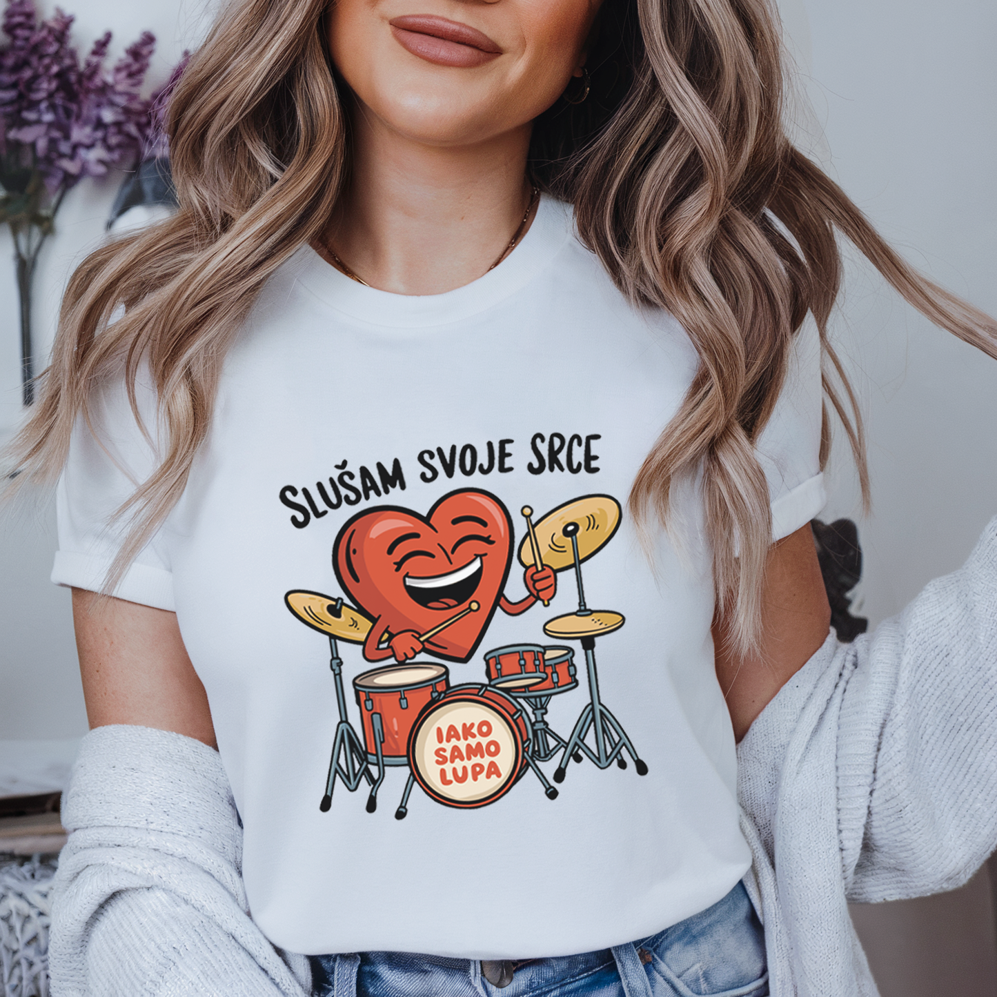 Slušam svoje srce majica
