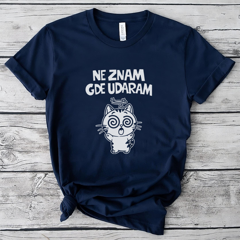 Ne znam gde udaram majica
