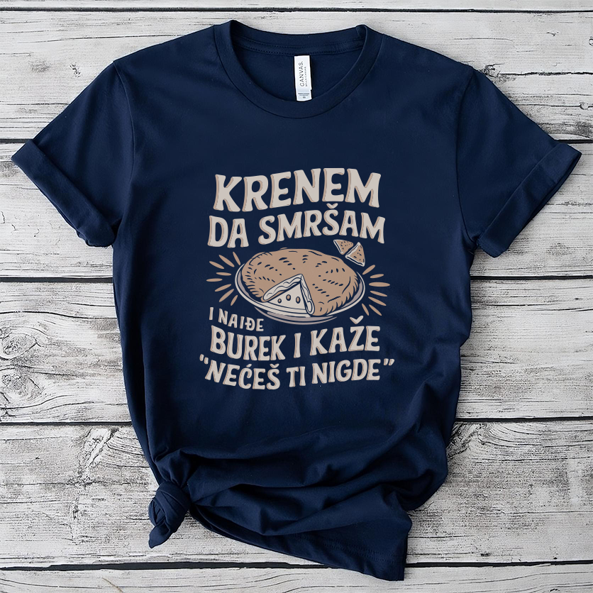 Krenem da smršam majica