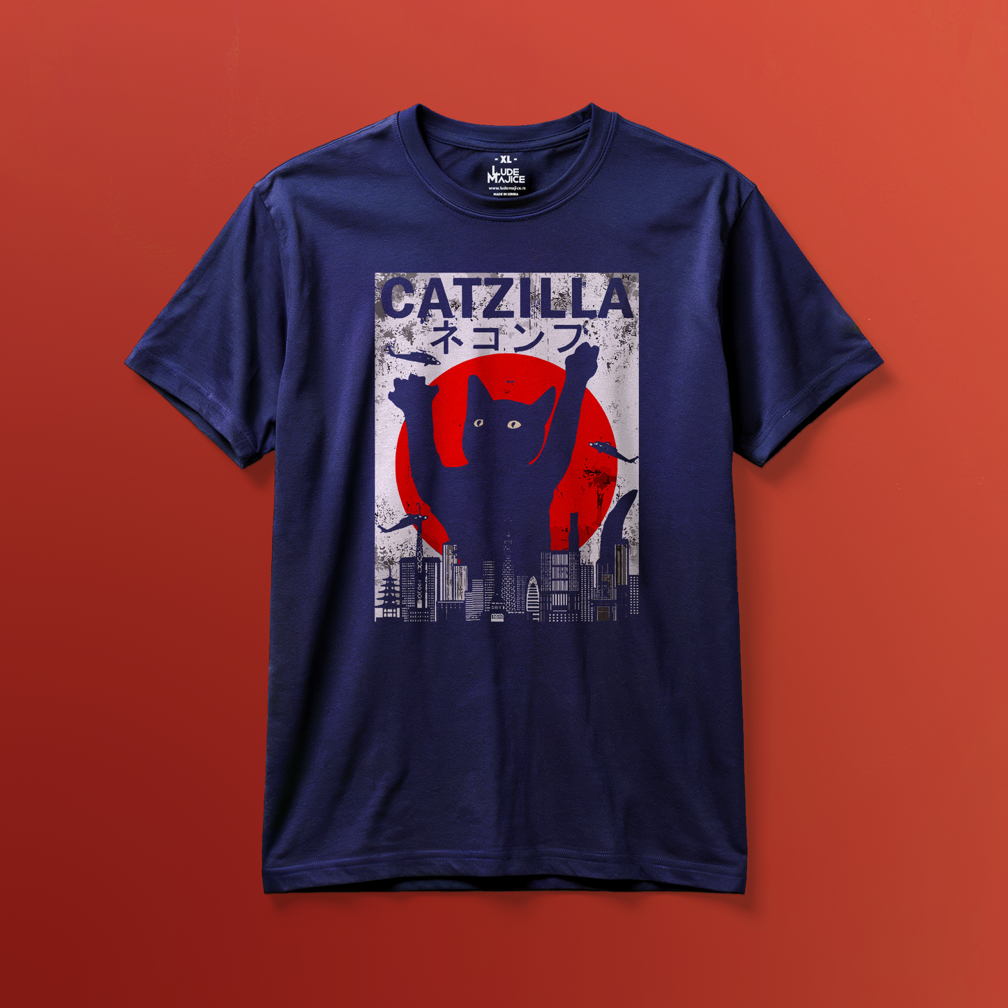 Catzilla majica