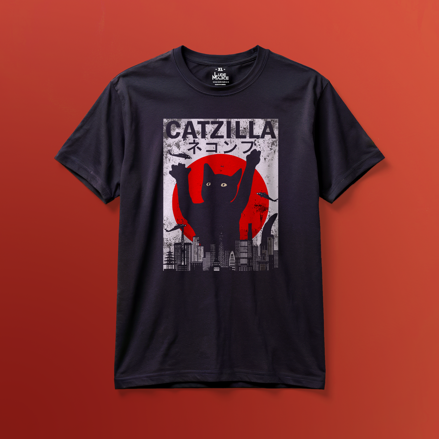 Catzilla majica