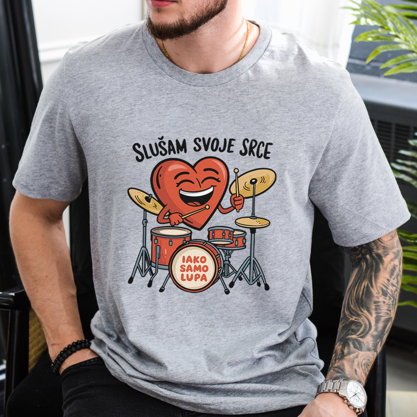 Slušam svoje srce majica
