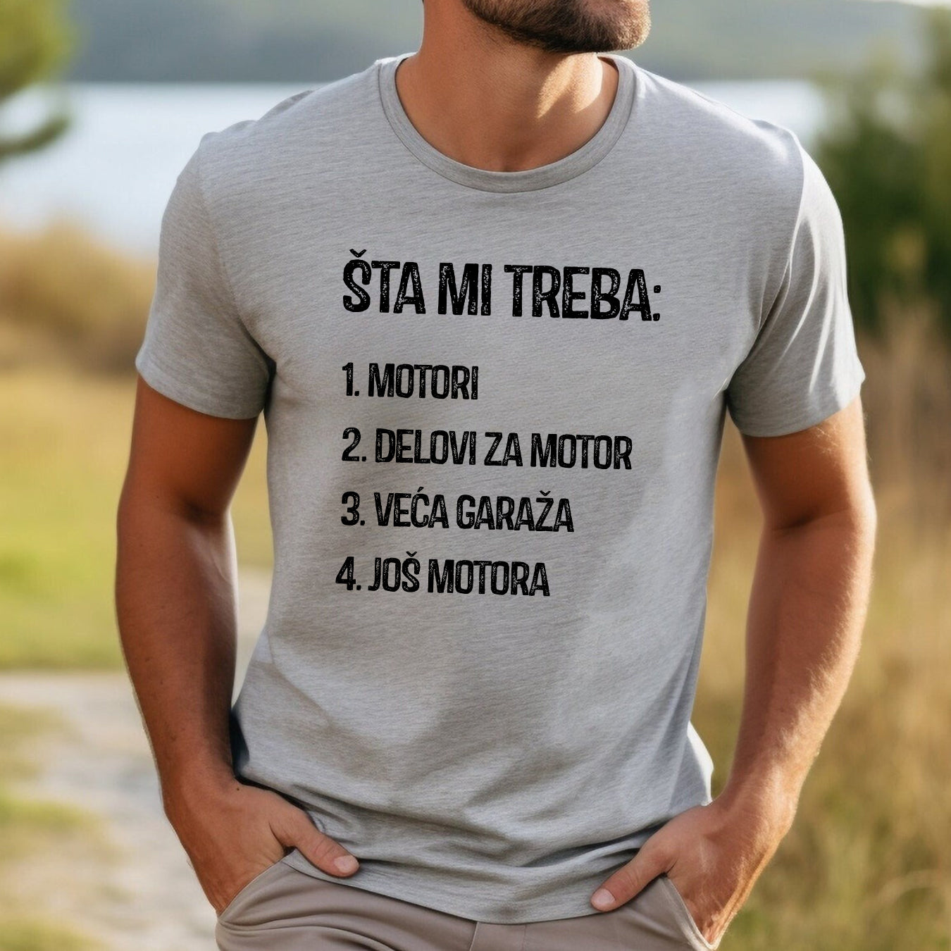 Šta mi treba - motori majica