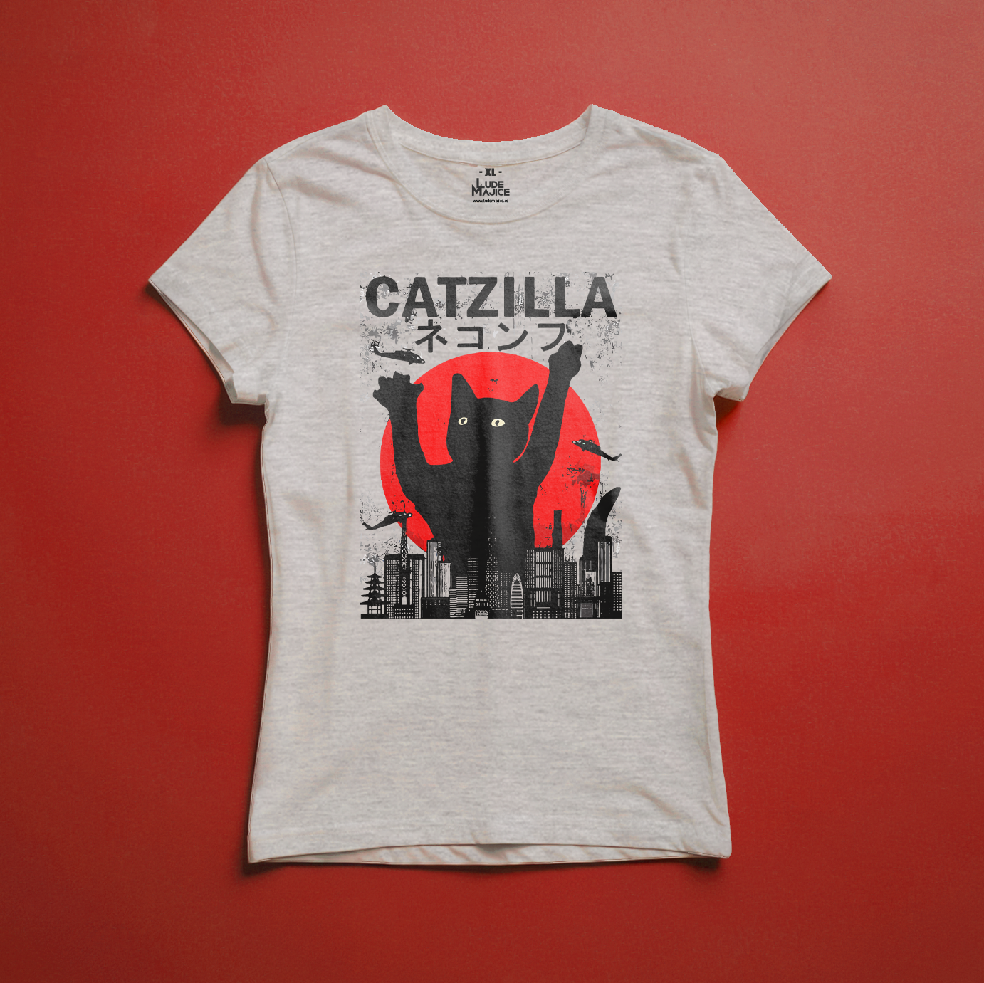 Catzilla majica