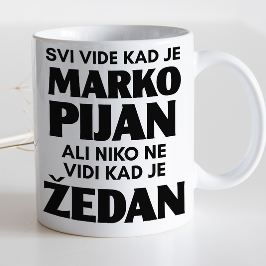 Kad je Marko pijan šoljica