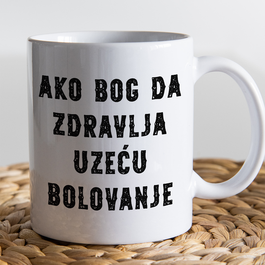 Uzeću bolovanje šoljica