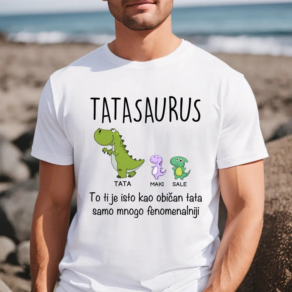 Tatasaurus i deca majica