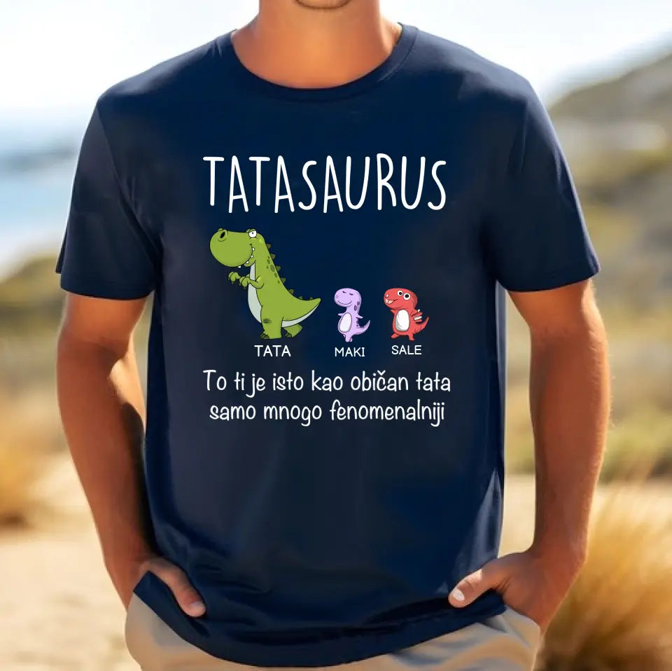 Tatasaurus i deca majica