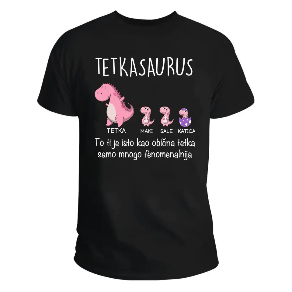 Tetkasaurus i deca majica