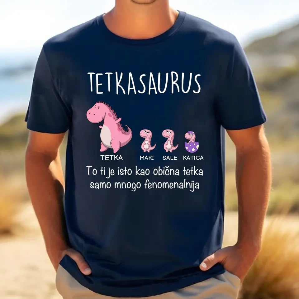 Tetkasaurus i deca majica