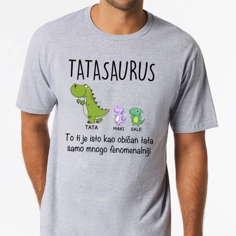 Tatasaurus i deca majica