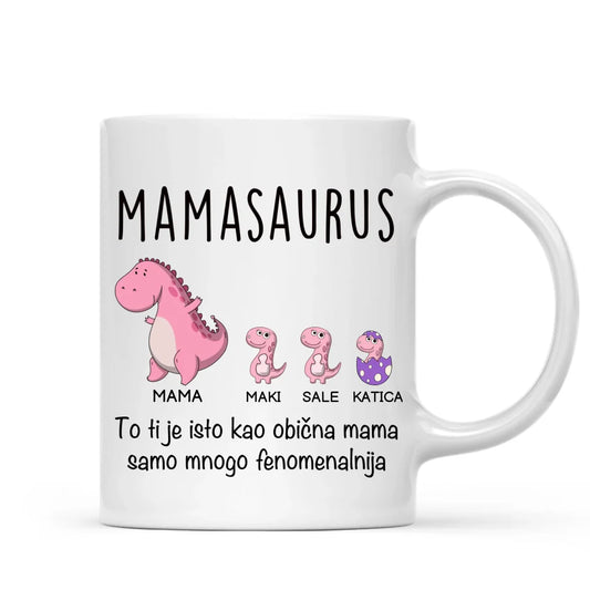 Mamasaurus i deca šoljica