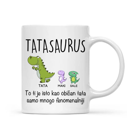 Tatasaurus i deca šoljica