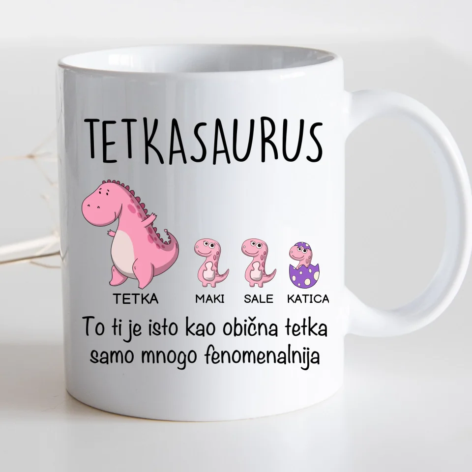 Tetkasaurus šoljica