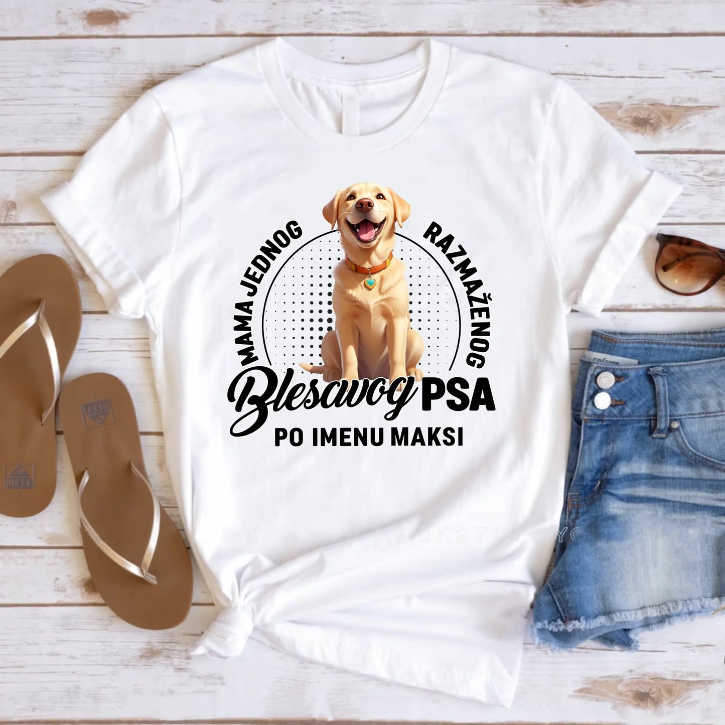 Moj blesavi pas majica