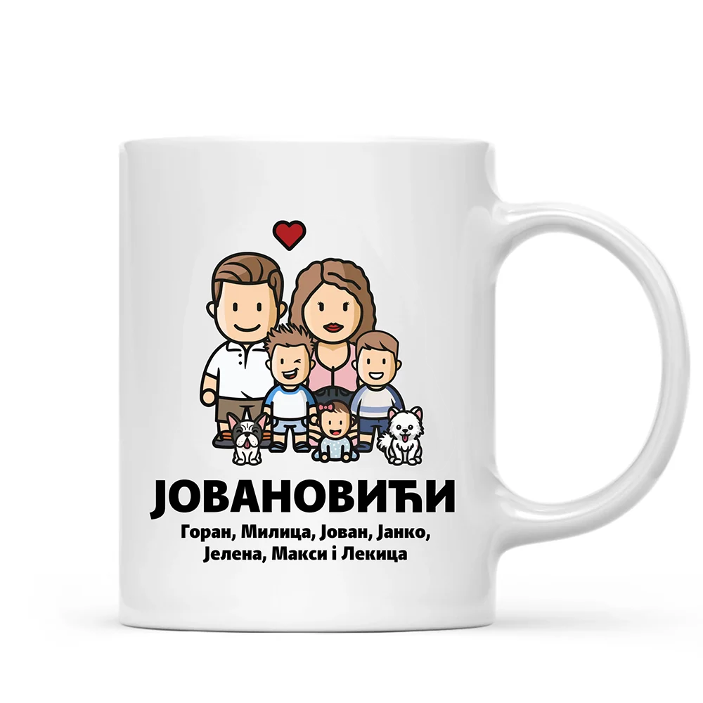 Moja porodica šoljica