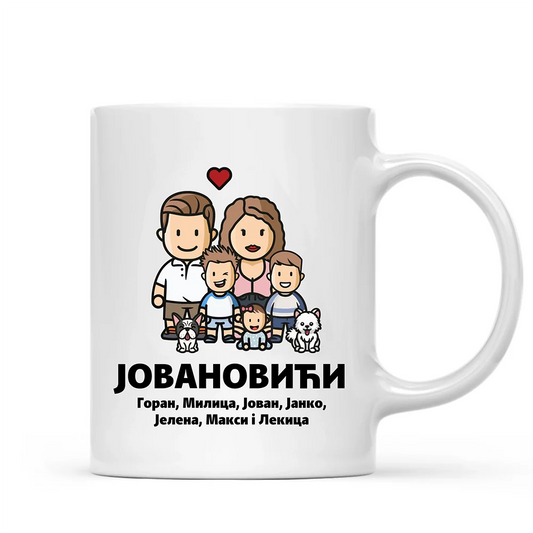 Moja porodica šoljica
