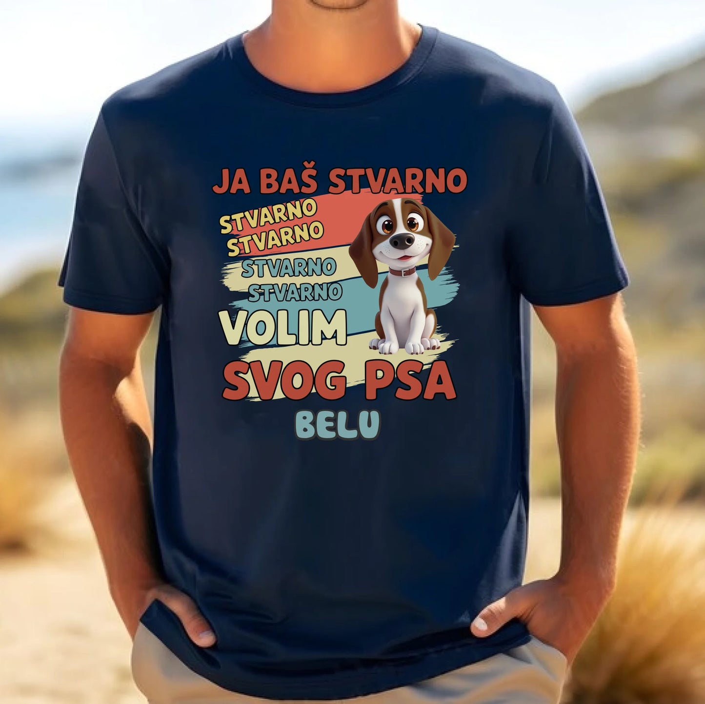 Baš stvarno volim svog psa majica
