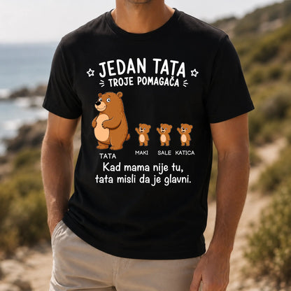 Tata misli da je glavni majica