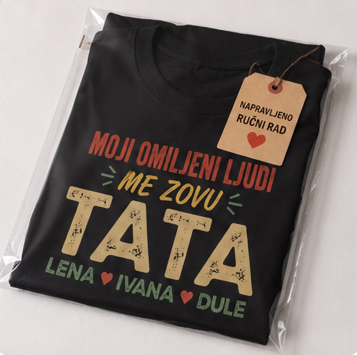 Moji omiljeni ljudi me zovu… - Personalizovana majica