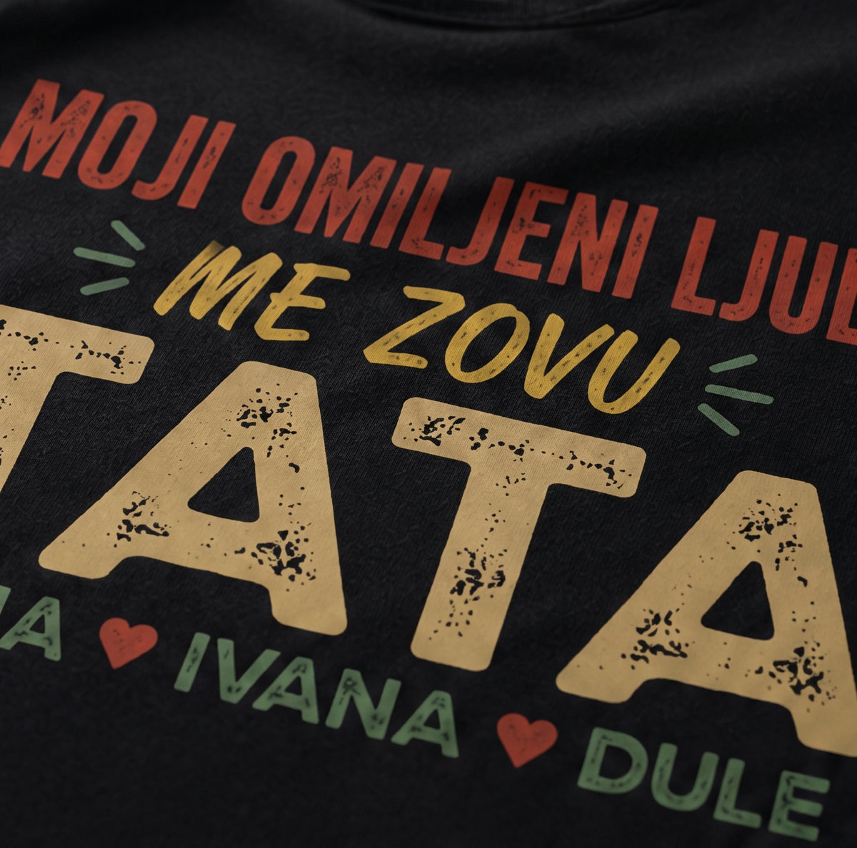 Moji omiljeni ljudi me zovu… - Personalizovana majica