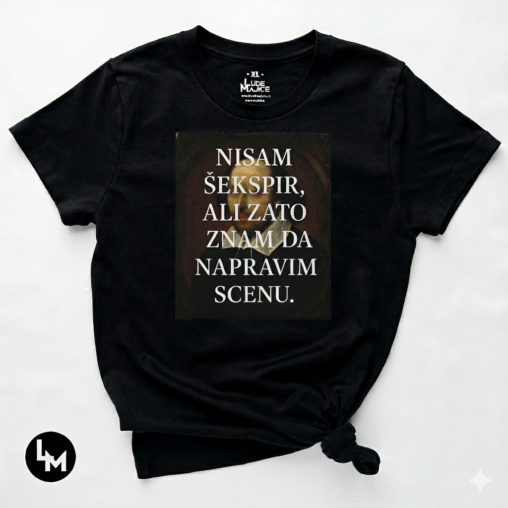 Znam da napravim scenu majica