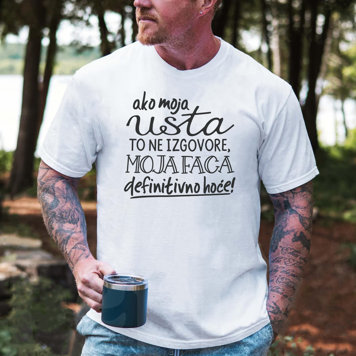 Moja faca govori majica