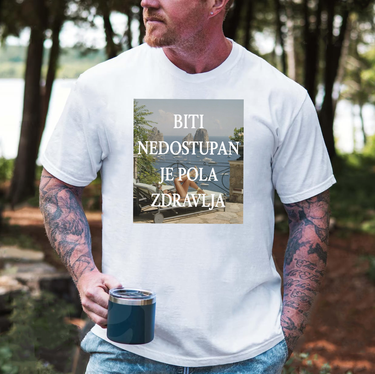 Biti nedostupan majica