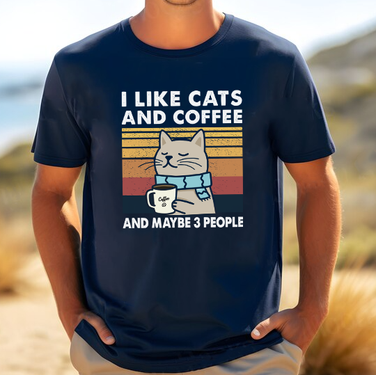 I like cats and coffee majica