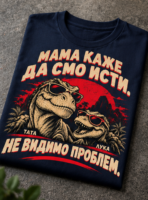 Mama kaže da smo isti - majica