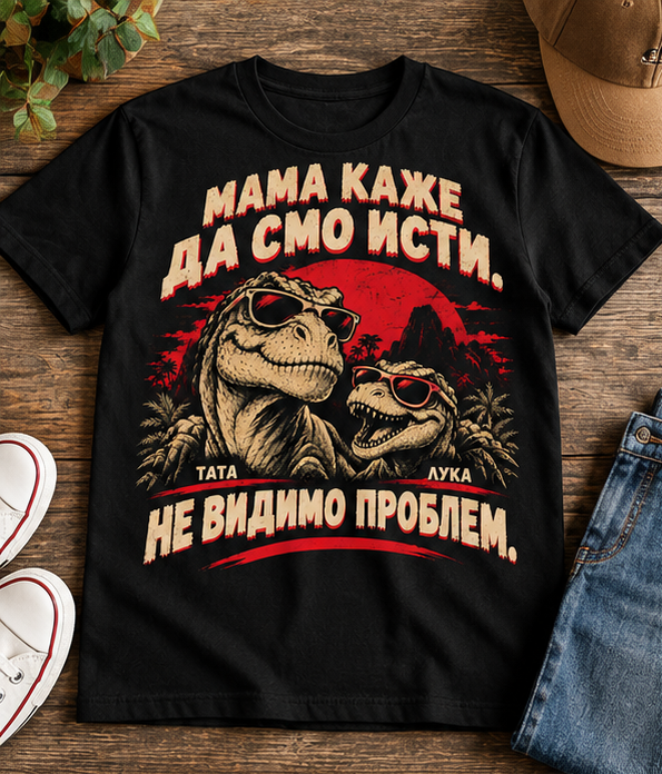 Mama kaže da smo isti - majica