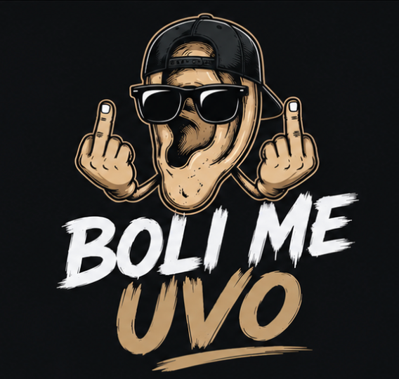 Boli me uvo majica
