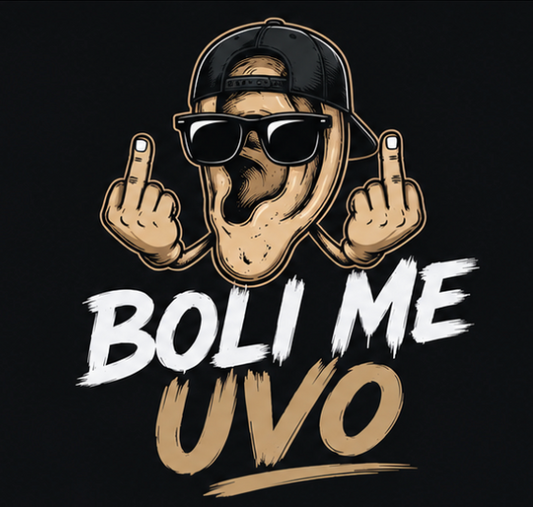 Boli me uvo majica