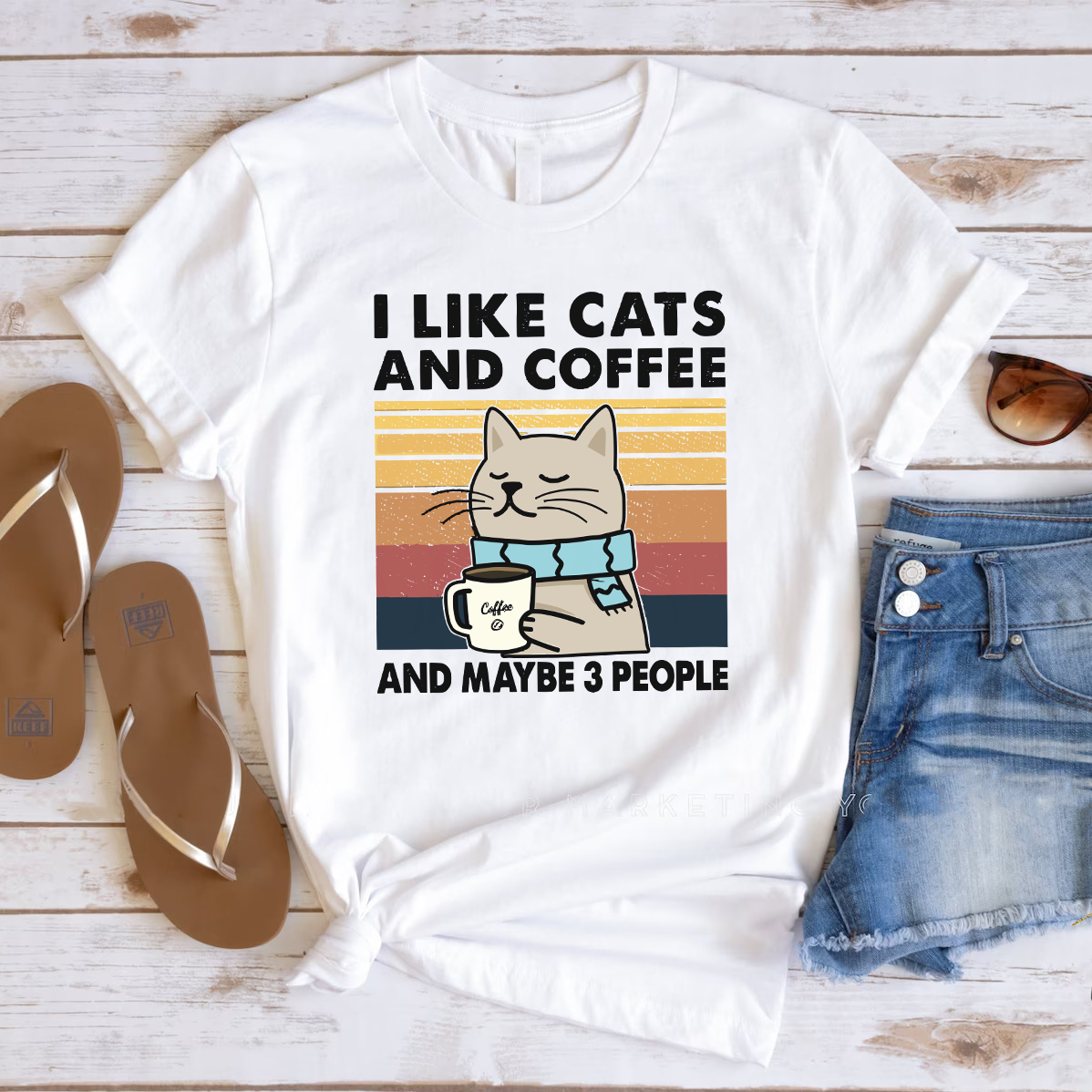 I like cats and coffee majica