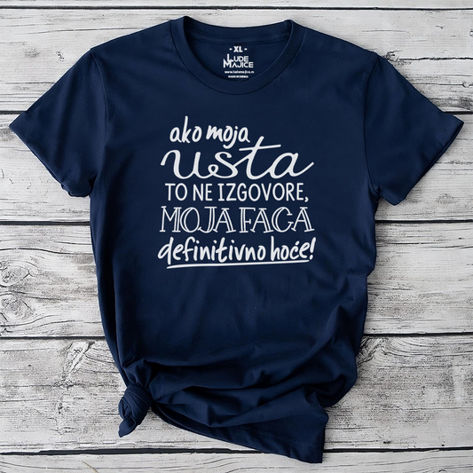 Moja faca govori majica