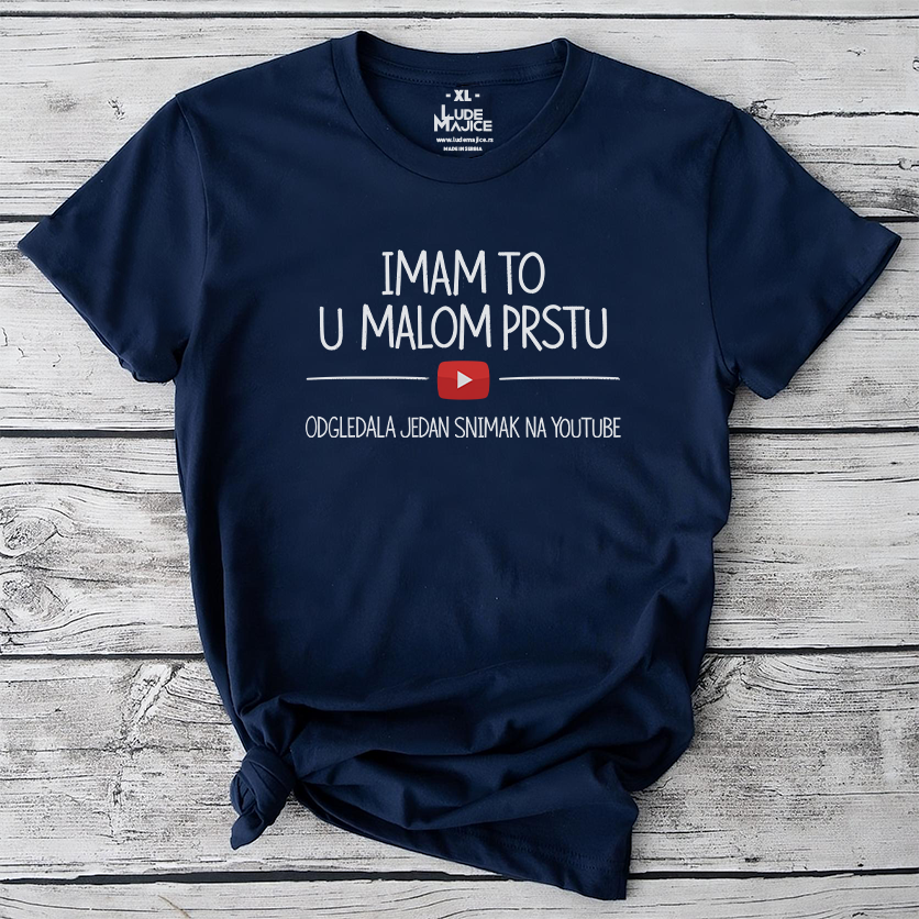 U malom prstu majica