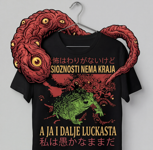 Anksioznosti nema kraja majica