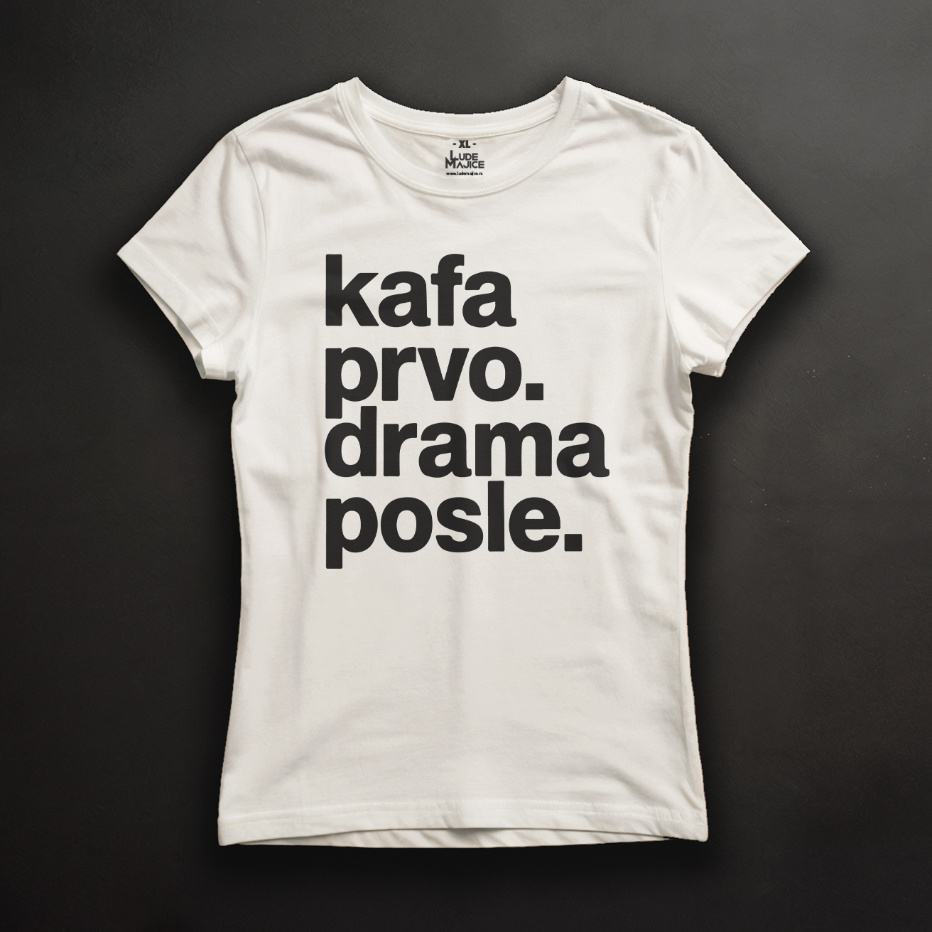 Prvo kafa majica