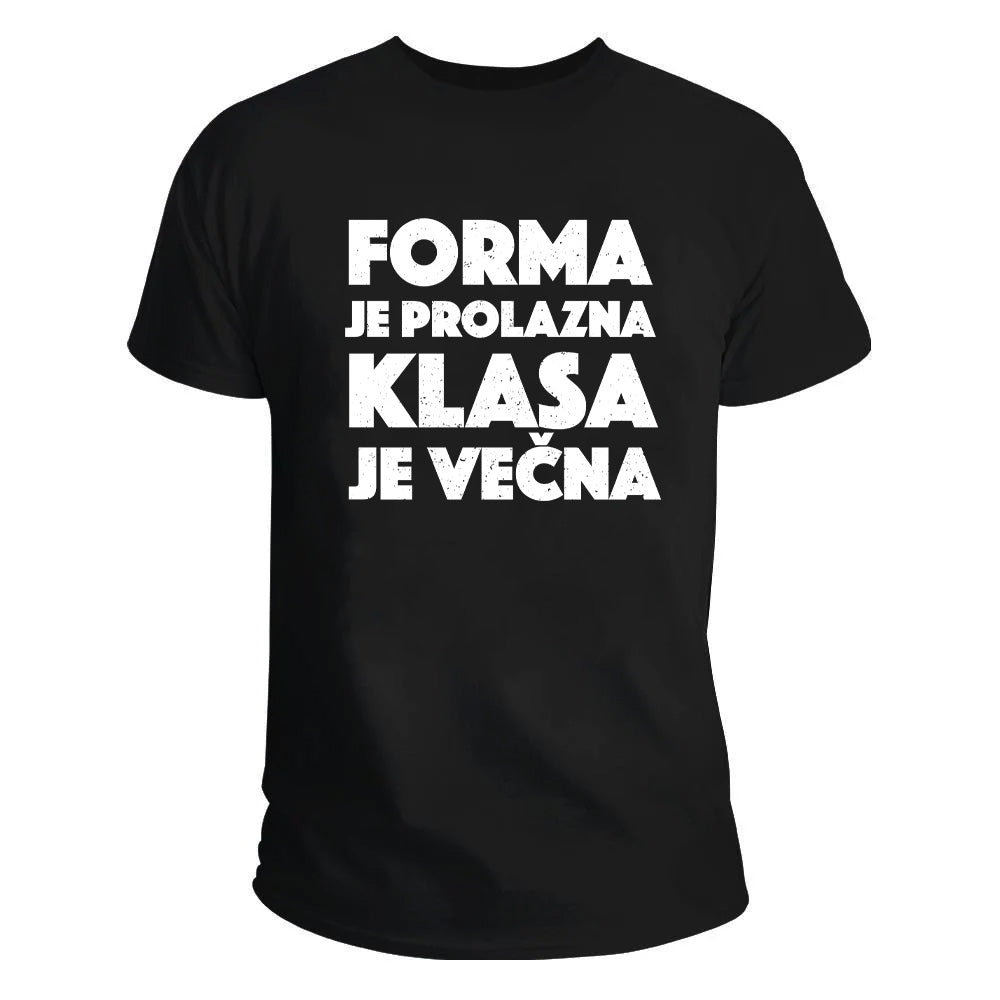 Forma je prolazna majica