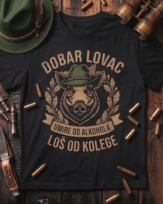 Lovac umire od alkohola